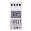 NKG-4 Din Rail Timer Switch School Bell Controller Digital Weekly Programmable , Timer Switch 220V digital Auto Bell controller