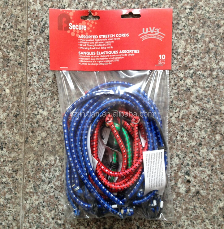 bungee cord stretch limit