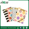 Eco-friendly Office A4 paper cardboard document folder with elastic strap