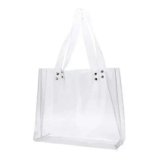 clear plastic tote bags