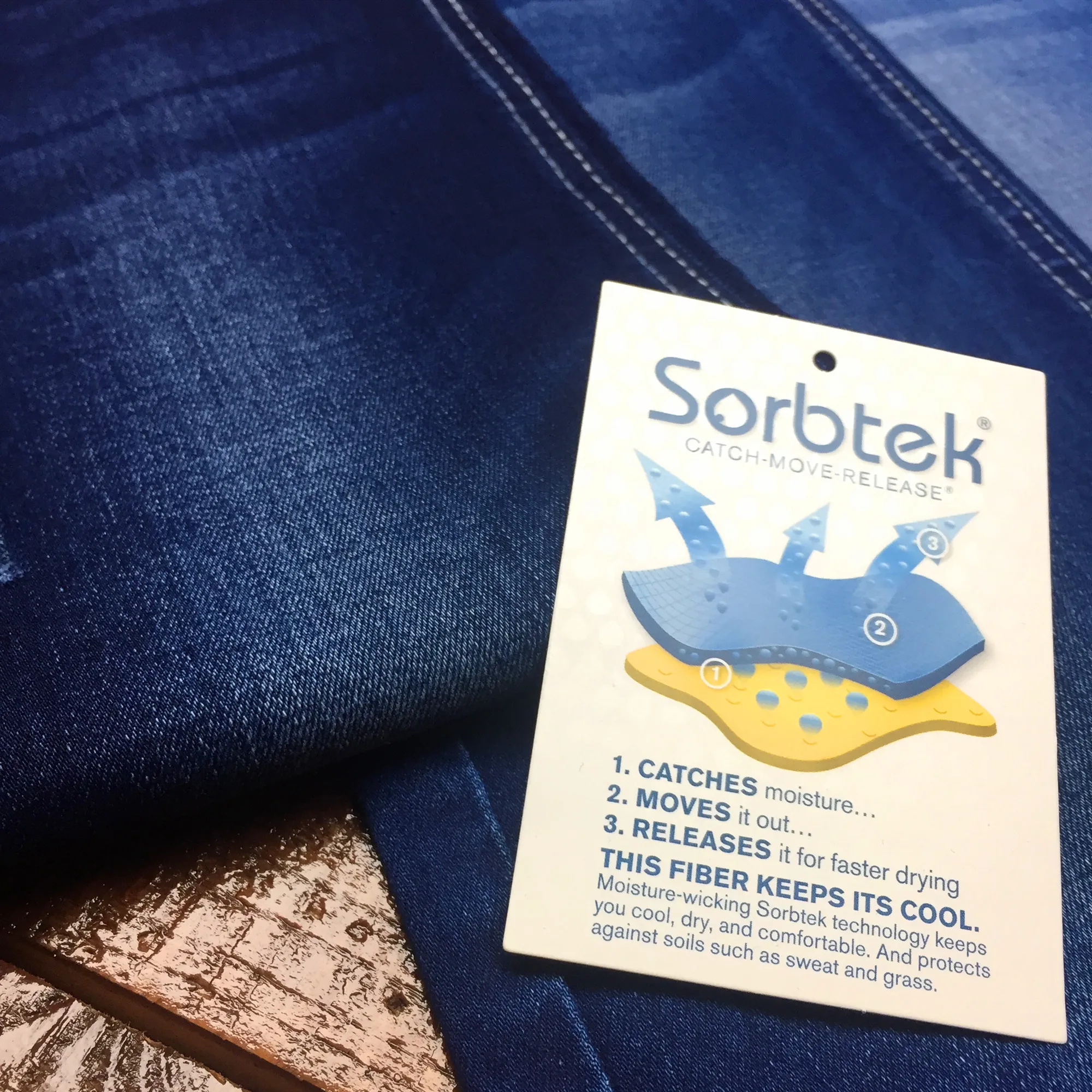 moisture wicking jeans