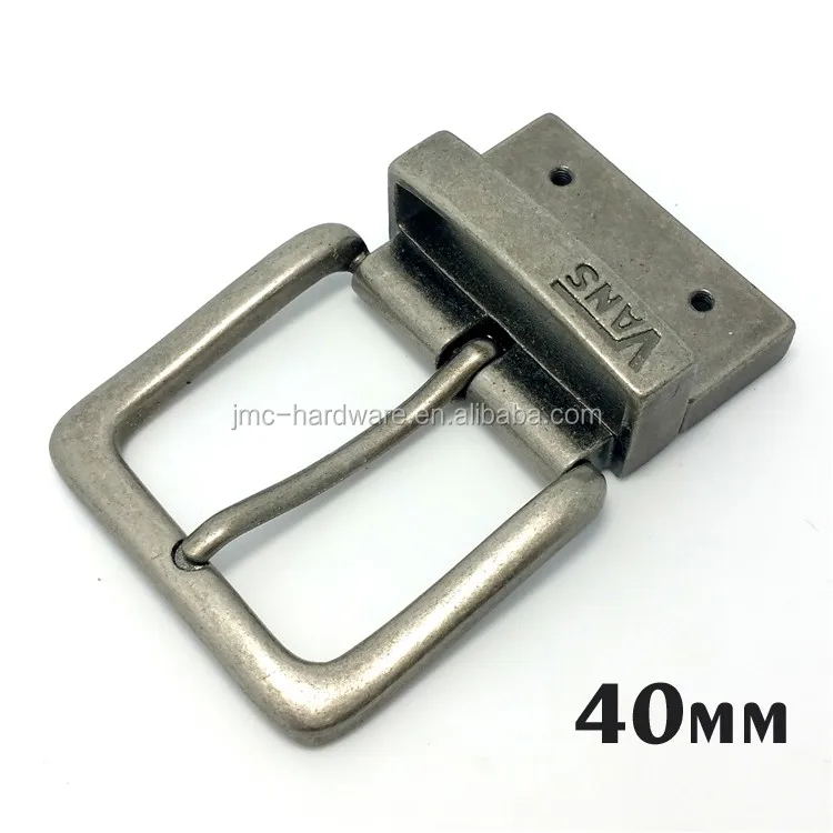 Custom Made Screw Belt Buckle Reversible Metal Belt Buckle With Fashion