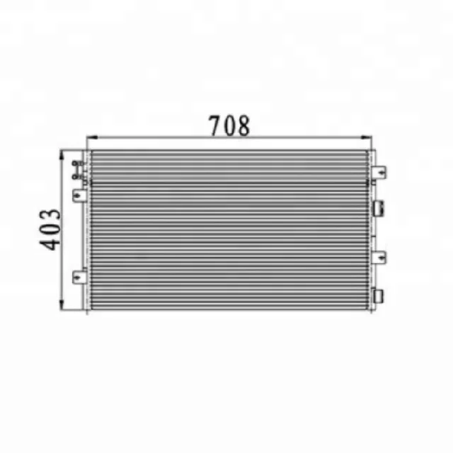 Condensador aire acondicionado-Nissens 94906