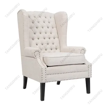 On Tufted Chesterfield High Back Wing Chair On Tufted Chesterfield High Back Wing Chair