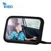Amazon Hot Selling Customized Logo Large Size Wide Angle Adjustable Shatteproof Clear View Safety Baby Car Mirror