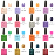 15pc lots Sapphire Nail Gel New 80 Colors Fashion UV Gel Polish Soak Off LED Nail