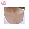 Necklaces Women 2017 New Fashion Jewelry Statement Rose Gold Plated Snake Bone Chain
