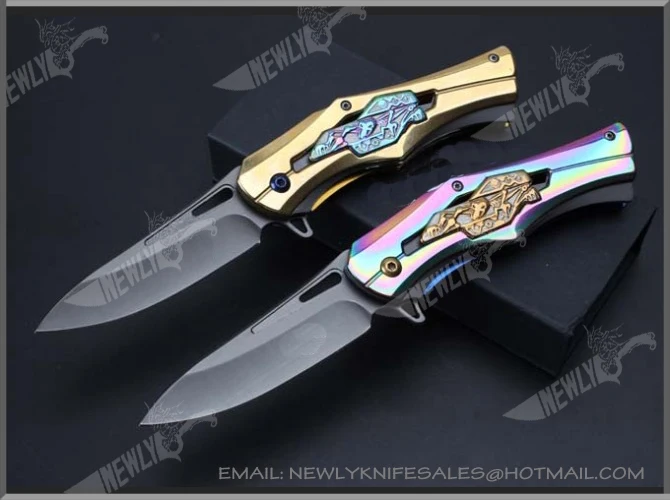 New Arrival Quick Opening Tactical Pocket Knife Folding Knife