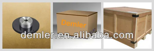 Bronze/brass output worm gear input worm wheel assemble set