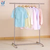 Wholesale single-pole metal stainless steel clothing rack