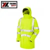 Permanent Fireproof clothing Hi-vis flame retardant jacket used in metallurgy