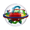 100 Step 3D puzzle Ball Magic Intellect Ball Labyrinth Sphere Globe Toys Challenging Barriers Game Brain Tester Balance Training
