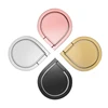 Customization OEM LOGO Water Droplet Metal Alloy Cell Smartphone holder Mobile Phone Ring