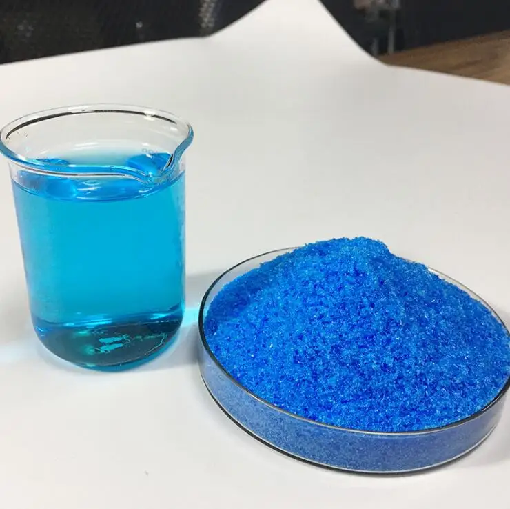 copper sulfate . (1)