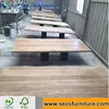 Edge Glued Oak Panel Solid Stave Oak Table Tops solid wood dining table