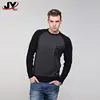 Ugly Knitted Stranger things Long Sleeve Round Neck Cotton Men Sweater with canvas pocket