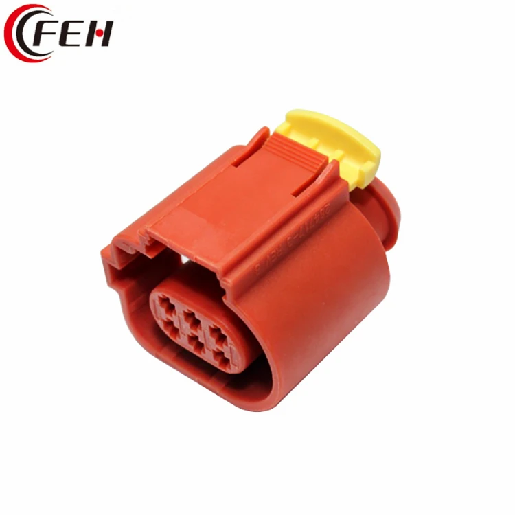 284716-3 Equivalent Tyco/amp 6 Pin Brown Connector Sensor Connector ...