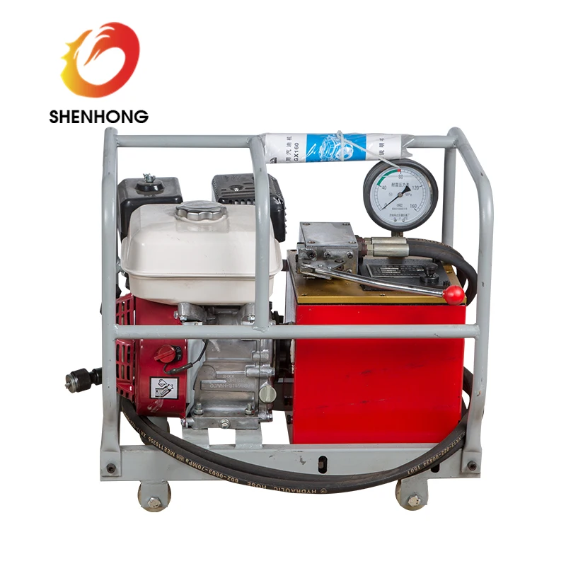 High Pressure Hydraulic Pump Station Jyb100q 80mpa Rated Flow 1.6l/min Honda Gasoline Engine
