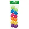 Darice Plastic Cool And Fun Surprise Eggs 2.5'' Easter Egg Openable 12pc