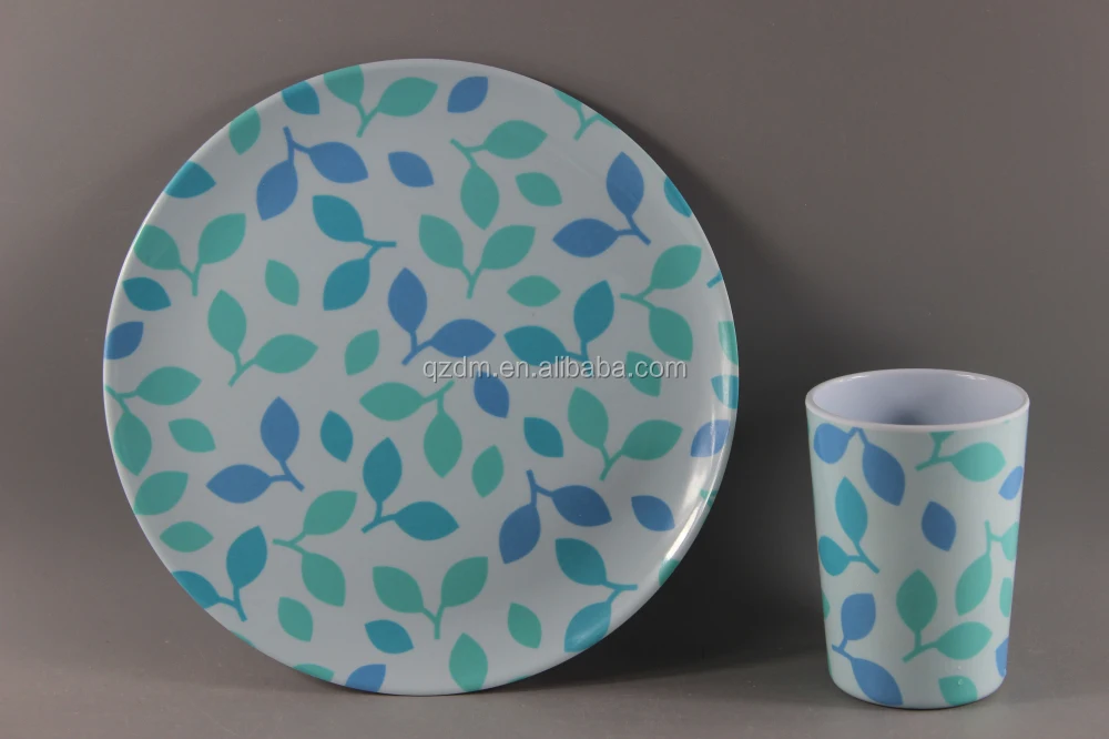 Set Of 2 Piece Melamine Dinner Ware