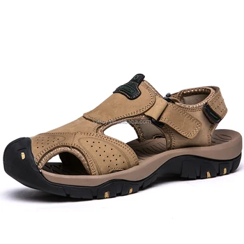 mens closed toe beach shoes