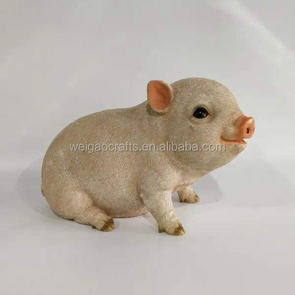 Lively Polyresin Pig,Resin Pig Sculpture Buy Lifelike Resin Figurine