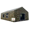10X6M Portable airtight army military house inflatable hospital medical tent