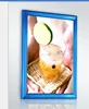 wall mounted led easy open snap aluminum profile clip led aluminum outdoor sign frames