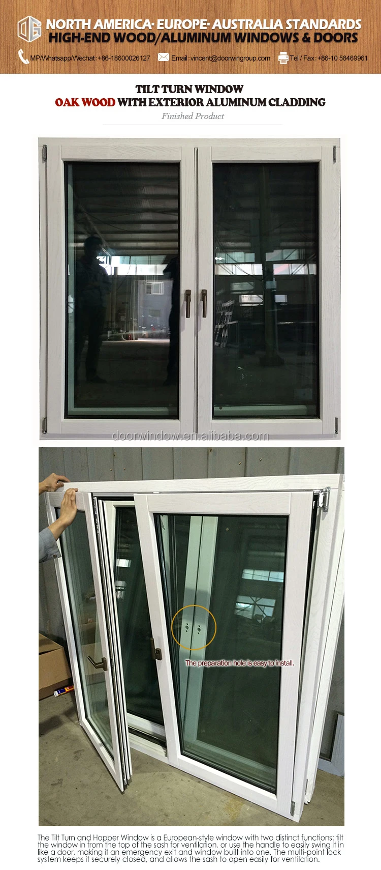 Low price European standard aluminium alloy casement doors and windows
