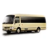 Promotional price 7.4M 29 seats luxury coaster type small bus for sale