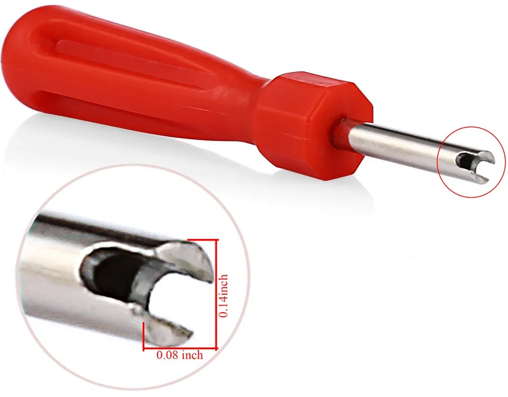 Tire Repair Install Tool Schrader Valve Core Removal Tool Car Valve