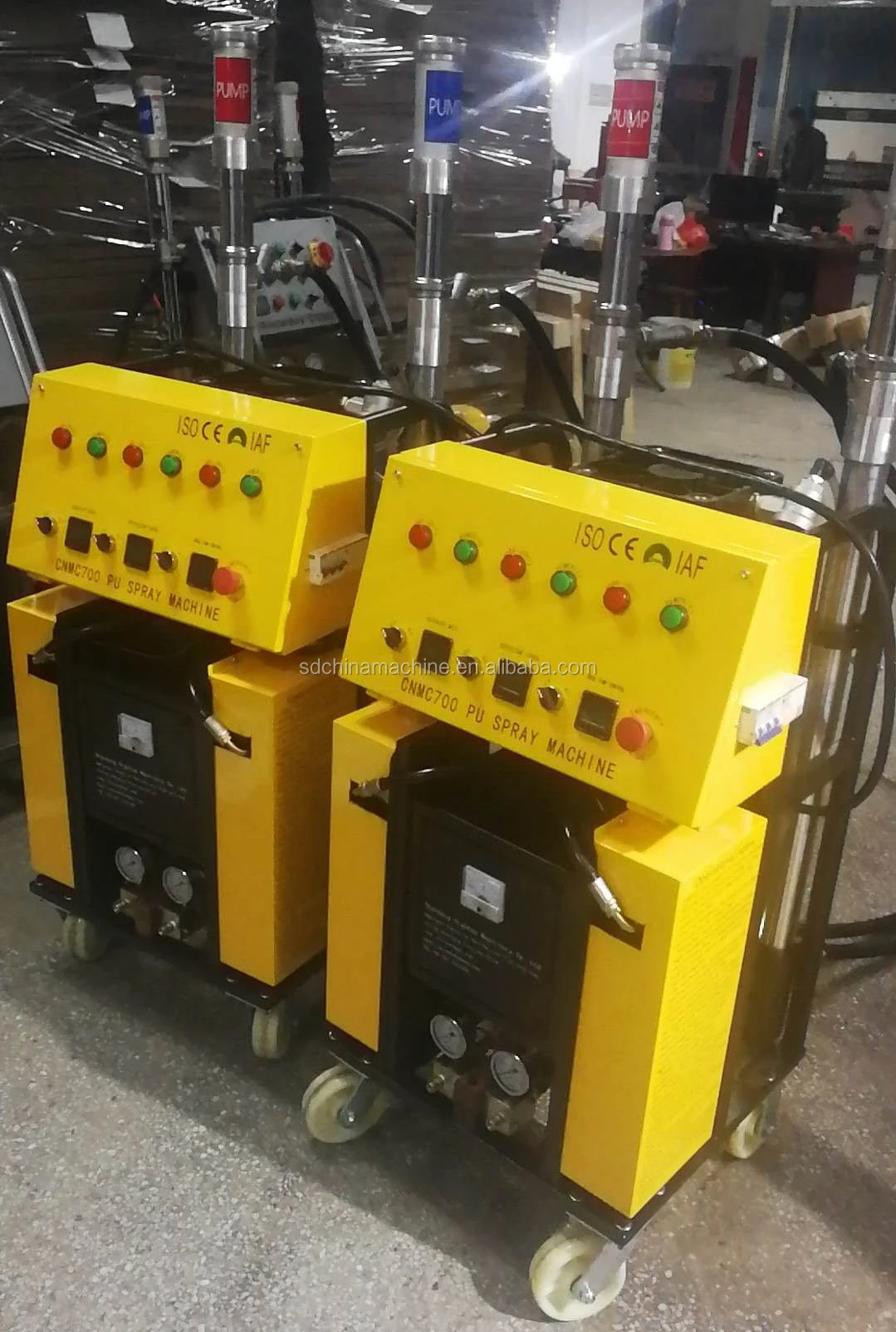 pu spray machine