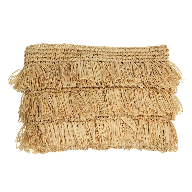 Fringe Raffia Straw Clutch Buy Fringe Straw Clutch,Fringe Raffia