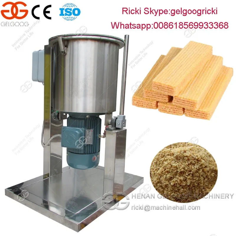 Automatic Wafer Biscuit Smashing Machine Wafer Grinder Biscuit Grinder ...
