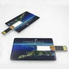 wallet usb card cheap custom logo usb disk card for promotional