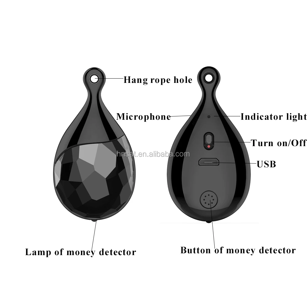 factory price portable 40 Hrs long time pretty audio voice recording with mini tiny keychain and necklace device