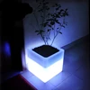 illuminated waterproof led rechargeable li battery remote control operated outdoor tall wholesale planters and pots light