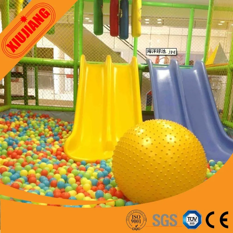 Children Play Center Plastic Soft Play Ball Pit With Slide Buy Ball