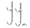 Aluminum pool hanger hook 2 Pieces set for poles vacuum hose and Leaf skimmer telescopic Pole fitting