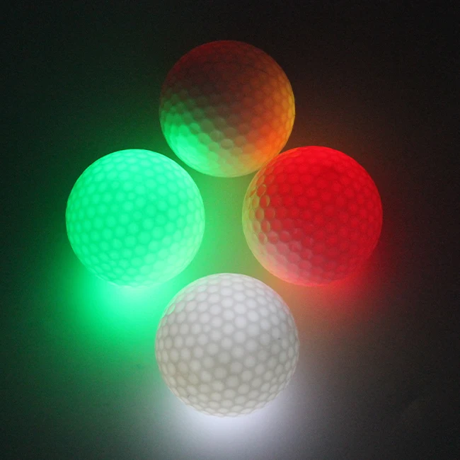 Promotional High Quality Custom Glow Golf Ball/ Glowing In The Dark