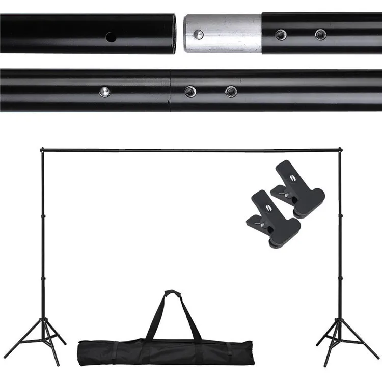 2.8m X 3m Studio Photography Chromakey Green Screen Background Photo Backdrop Lighting stand