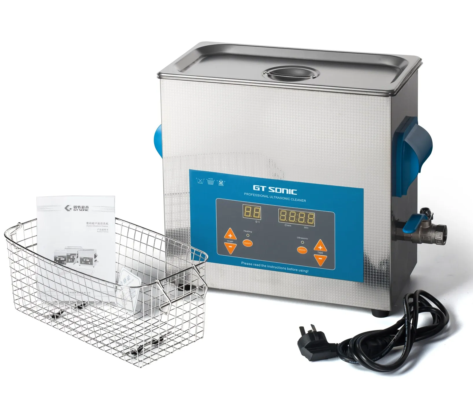 Gt Sonic Vgt-1860qtd 6l 150w Digital Ultrasonic Baths - Buy Digital ...