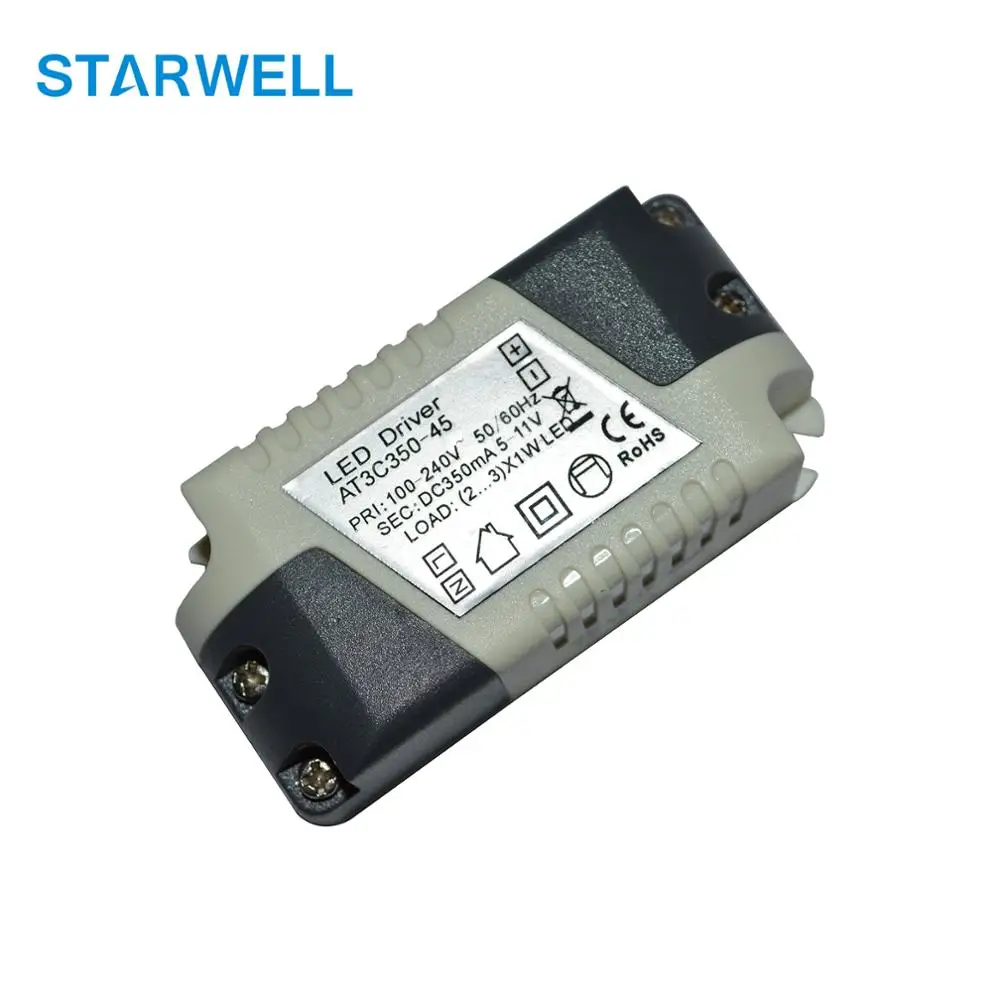 AT3C350-45 300-330ma 5-11v constant current LED driver for down light