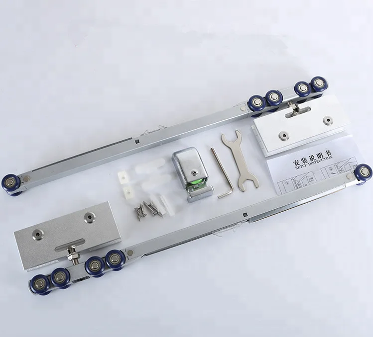 Venta al por mayor rieles de puertas correderas y rodillos-Compre