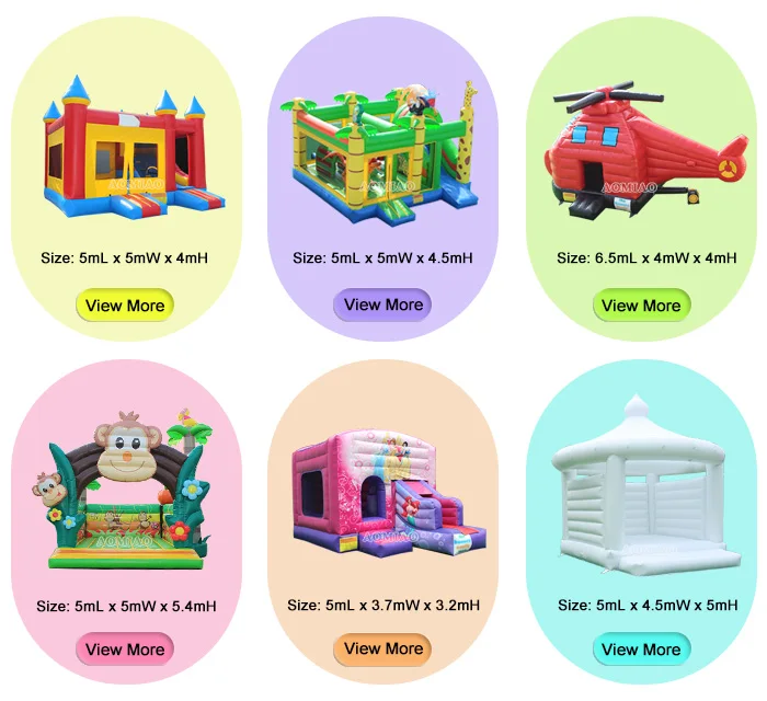 Colorful Printing Custom Bounce House Inflatable Bouncer Jumping Castle