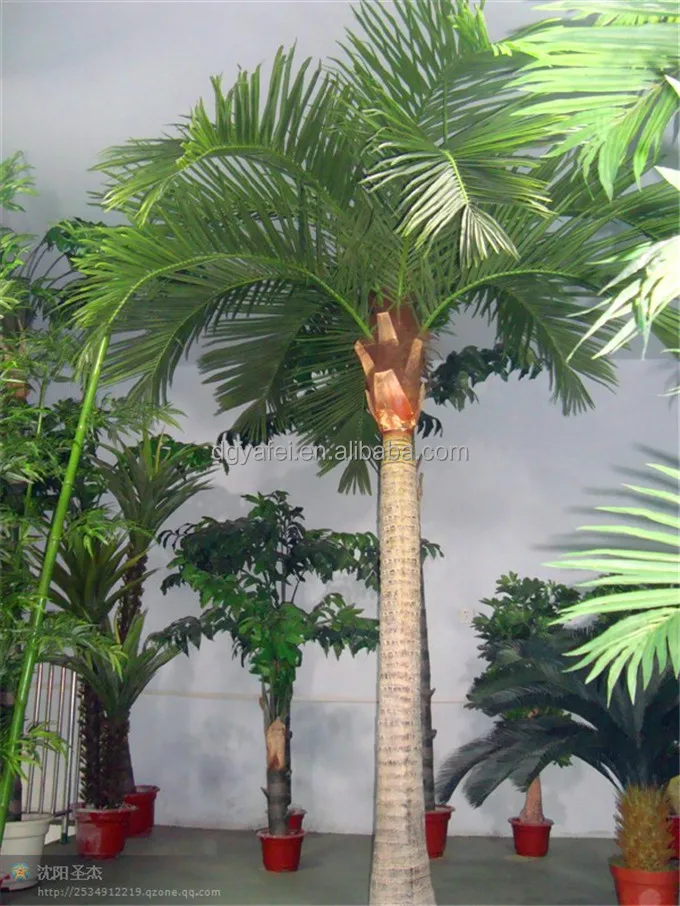 Decorative Fake Artificial Palm Trees,Fiberglass Coconut Tree On Sale Buy Outdoor Decorative