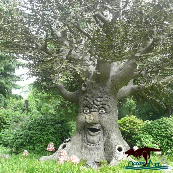 Oac2356 Amusement Park Animatronic Talking Tree Buy - 