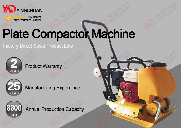 Road Construction Equipment Soil Tamper Hand Compactor Tool