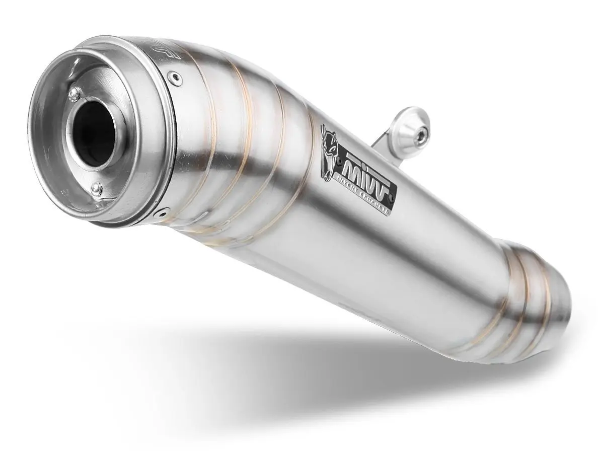 Mivv K.028.LGX KAWASAKI Z 750 R 2013 EXHAUST SLIP-ON MUFFLER GHIBLI STAINLESS STEEL