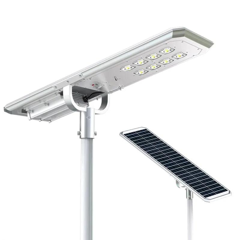 12v Dc Integrated Low Price Led Solar Street Light With Pole - Buy Led
